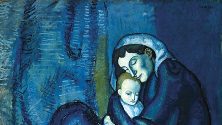 Picasso&rsquo;s <em>Mother and Child</em> on display at the Sackler Museum
