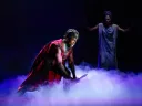 Jason Bowen and Kelley Curran in The Half-God of Rainfall at American Repertory Theater