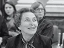 Anna Schwartz at U.S. Treasury Department 1982