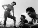 still from film Flower in Hell