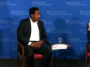 Mick Mulvaney and IOP Director Setti Warren 
