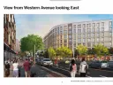 Mockup of 180 Western Avenue