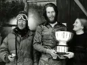 Gordon Adler '76, Peter Carter '69 and Debbie McLane '74