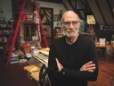 Photograph of Stephen Bergman at home in Massachusetts