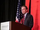 Nicholas Burns at the podium