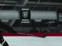 women's hockey image of a rink and a hockey stick