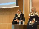 Bereaved mothers Romi Damelin and Laila Alsheikh