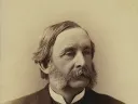 Portrait of Thomas Wentworth Higginson with a mustache and side-parted hair.