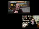 Zoom meeting with two people