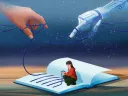 Illustration suggesting how technologies may influence undergraduate writing