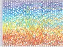 The complexity of nations’ economies changes over time. César Hidalgo used network science to graph the phenomenon, as shown below for 99 nations between the years 1963 and 2005.