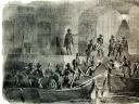 The entry of Major  Anderson’s command into Fort Sumter, as depicted in <i>Harper’s Weekly</i>