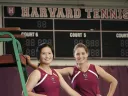 Holly Cao (left) and Samantha Rosekrans