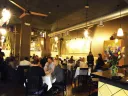 Soft lights and subdued colors make Bergamot a relaxing spot to dine.