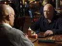 Dean Norris, at right, in the television series <i>Breaking Bad</i> with Bryan Cranston 