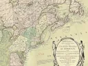 <i>Bowles's new pocket map of the United States of America: the British possessions of Canada, Nova Scotia, and Newfoundland, with the French and Spanish territories of Louisiana and Florida, as settled by the preliminary articles of peace signed at Versailles the 20th. Jany. 1783,</i> published by Carington Bowles (London, 1784)