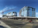 The Continuum residential and retail project at Barry&rsquo;s Corner (see photo position A on map)