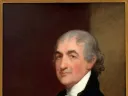 Caleb Strong portrait by Gilbert Stuart, courtesy of Frederick Strong Moseley III ’51