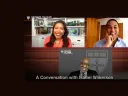 A Zoom screen shot shows guest speaker Isabel Wilkerson, interviewer Don Lemon, and Harvard professor David R. Williams