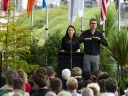 Prime Minister Jacinda Ardern speaking at the Christchurch Earthquake 10th Anniversary