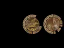 Digital reconstruction of two medieval tiles 
