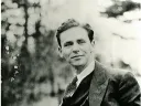 Agee as an aspiring writer at Harvard, cigarette and Dostoevsky's <em>The Posses