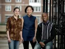 Annie Ryu, Jenny Ye, and Dalumuzi Happy Mhlanga