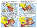 An episode from <i>Starling</i> in which the superheroine, having made a midair rescue of an aspiring suicide who&rsquo;s leapt off a bridge, gets a not-especially-grateful reception.