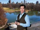 Birder David Barrett pictured at Central Park 
