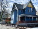 Photograph of the world's first net-zero Victorian passive house