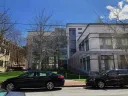 A photograph of the exterior of 60 Oxford Street, which will become a hub for quantum science and engineering at Harvard