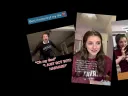 Three TikTok screenshots of Abigail Mack