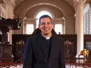 Matthew Potts in Harvard's Memorial Church