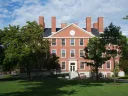 Photograph of Radcliffe Institute’s Byerly Hall, where fellows meet