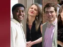 Noah Harris, Lindsay Sandwal, Benjamin Porteous, and Caroline Engelmayer 