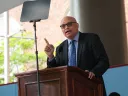 Larry Wilmore delivers the Class Day address