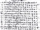 Robert Patterson’s letter to Thomas Jefferson included a worked example of his cipher. He began by writing his message in lower-case letters and in columns, running top to bottom like Chinese. This example begins with the words “Buonaparte has at last given peace to Europe,” legible in the first two columns.