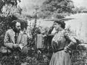 Mary and Bernard Berenson in the garden of her mother’s country house near Fernhurst, England, 1898  