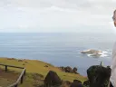 Andy Sharpless on Easter Island. He predicts that proposed restrictions on fishing will help regenerate marine life in the surrounding waters within a decade. 