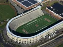 Aerial photograph of Harvard Stadium