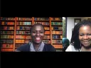 Screenshot of Sherri Ann Charleston and Annette Gordon-Reed in conversation