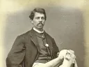 Civil War amputee Charles T. Green, photographed by William Bell (circa 1864)