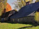 Photo of the colonial-era Fairbanks House in Dedham, Massachusetts