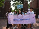 Students protest the Supreme Court decision.
