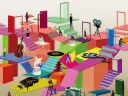 Colorful Geometric Illustration