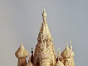 Stan Munro’s "toothpicked" version of St. Basil’s Cathedral, in Moscow