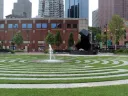 Outdoors at Boston's Armenian Heritage Park