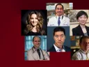 Headshot portraits of: Pardis Sabeti, Dan Barouch, Paul Ridker, David Liu, Xiaowei Zhuang, Marc Lipsitch.
