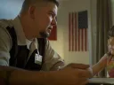  A veteran's daughter visits with her father.
