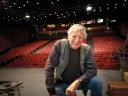 Robert Brustein onstage at the Loeb Drama Center, home of the American Repertory Theater, which he founded in 1979